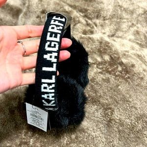 New - Karl Lagerfeld ear muff